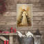 Plaque murale Ethereal Holiday Angel, design par Petal Prints Design-1462472102