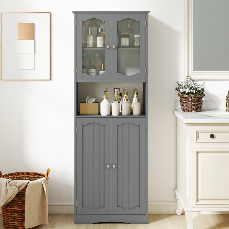 Bathroom Cabinet, Grey