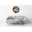 Joppe Glass Wall Clock