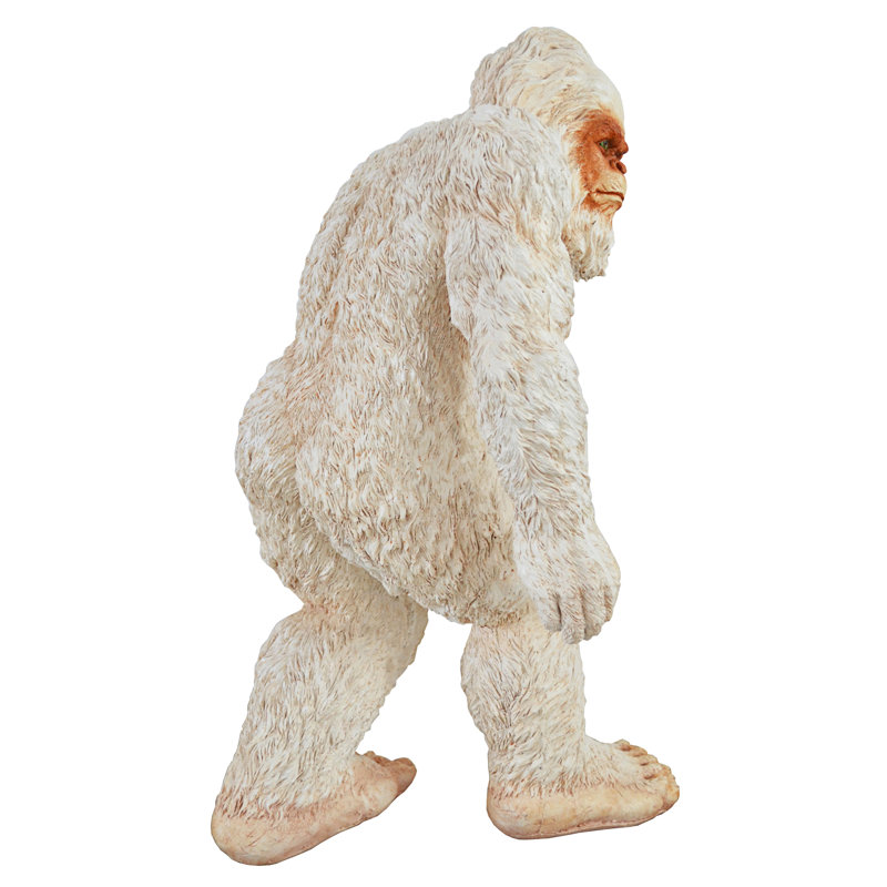 Large Hand-Painted Resin Bigfoot Garden Statue