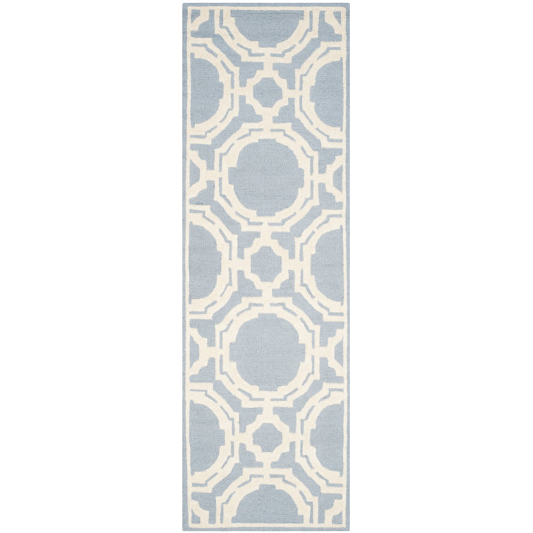 Cannen Cambridge Hand Tufted Wool Geometric Rug