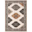 Tapis ivoire / brun Basurto-1759413364