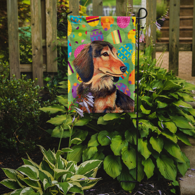Drapeau de jardin Atara, Teckel 3