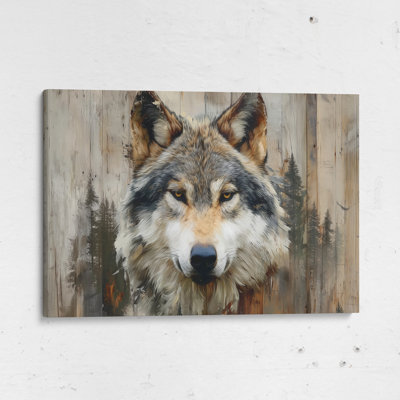 Wildlife Canvas Prints - Wild Animals Home Decor - Medium, Large, and Extra Large Wall Art for Living Room, Bathroom, Kitchen (The Forest Spirit