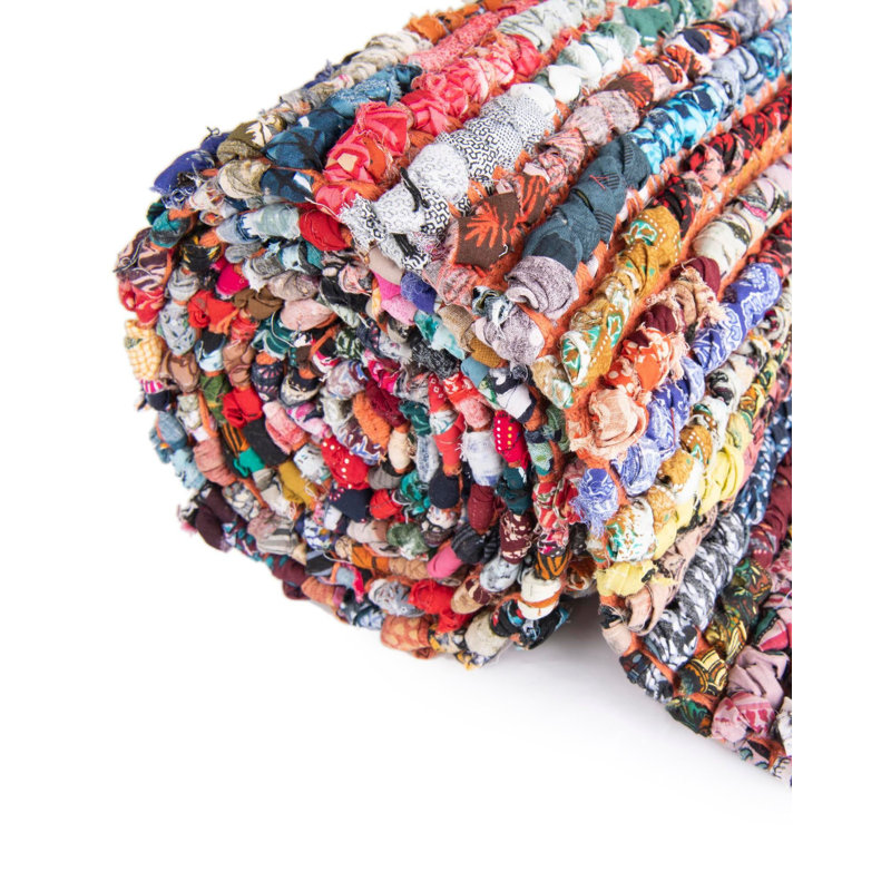 Tapis de couloir en coton Munford, Chemin de table 1 pi 2 po x 5 pi 1 po
