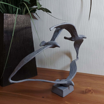SEAGULLS Iron Ornament 20cm