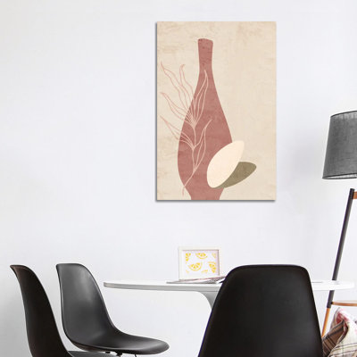 Vase I 1 Piece Wrapped Canvas Painting