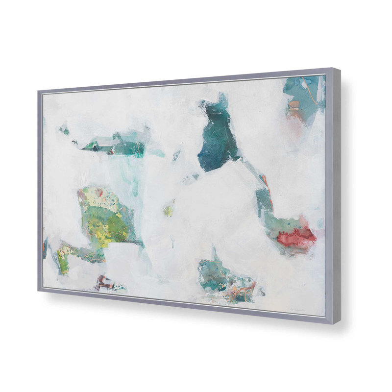 «Its So Well Easy To Breathe» par Jocelyn Elizabeth, reproduction d'art, H 12 pi x l 16 pi, Argent argent