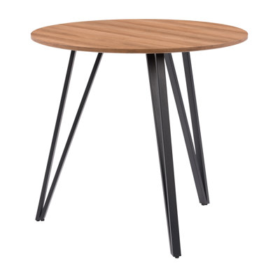 31.5'' Round Metal Base Dining Table