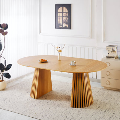 Extendable Table, Dining Table for 6-10 People