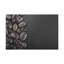 Art floral sur toile noire-256825029