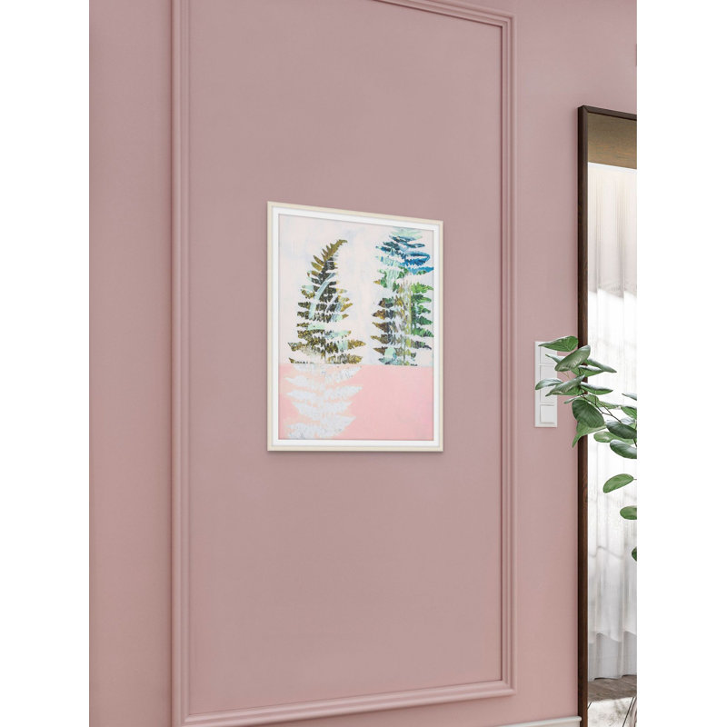 Ferns Manifested 2 Framed Print, 31" H x 25" W