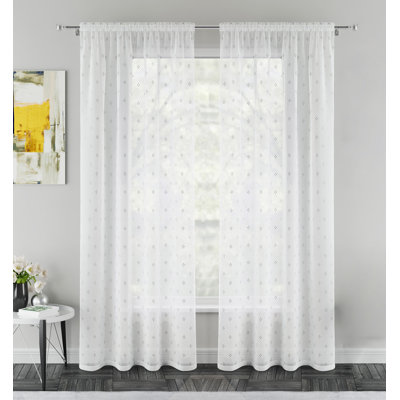 Aeryk Sheer Curtain Pair