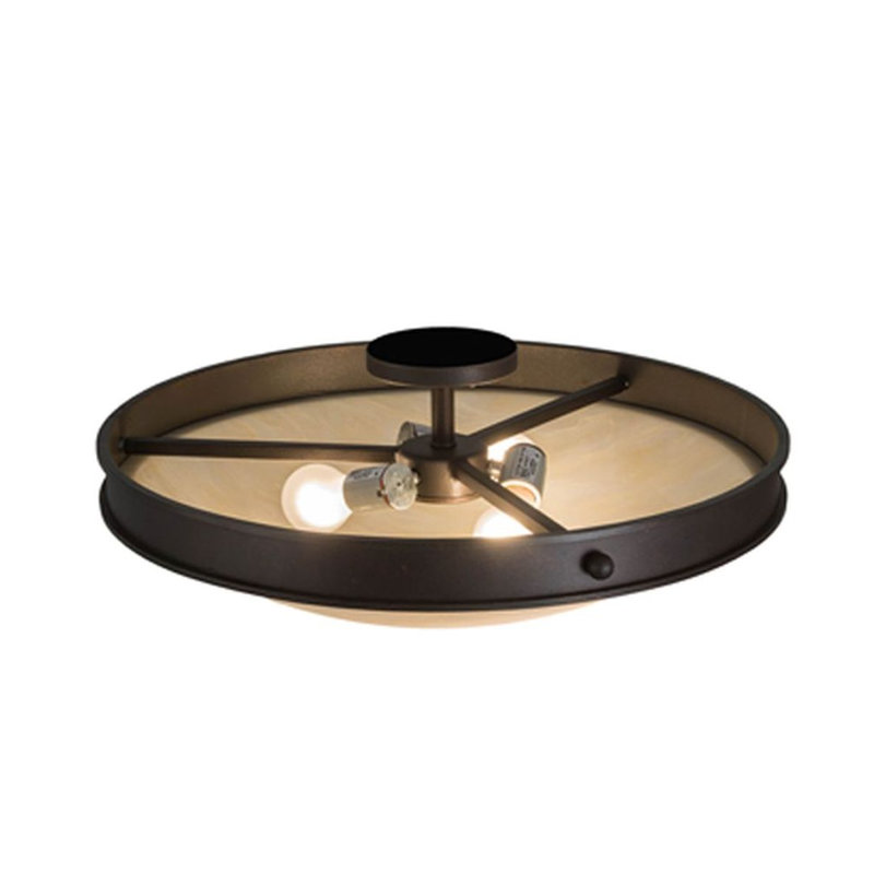 Dionne 3 - Light Semi Flush Mount