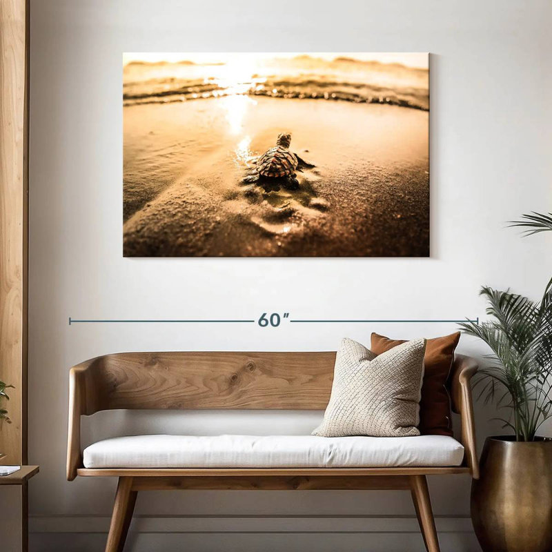 Brampt Little Sea Turtle Adventure, 30" H x 45" W