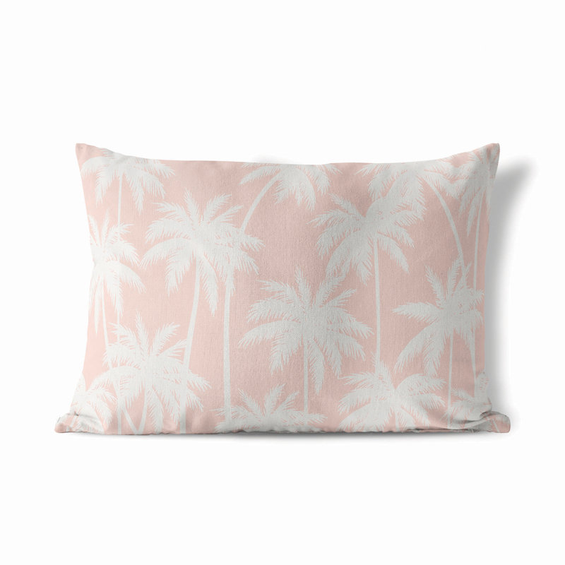 Coussin Palm, Rose