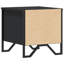 Aimilios 40cm W Metal Bedside Table-2123141092