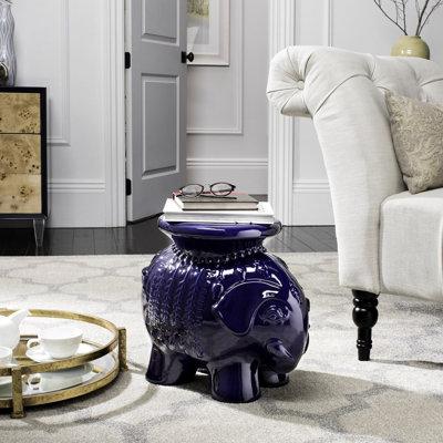 Boston Ceramic Accent Stool