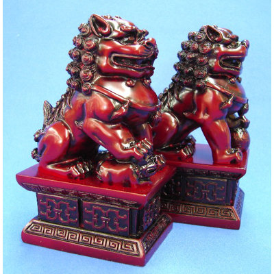 Figurine Feng Shgui Foo Dogs