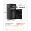 Package Delivery Boxes for Outside 35.8 in Anti-Theft Lockable Parcel Drop Box