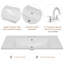 Meuble-lavabo 36 po avec lavabo 36 po, 1 armoire, 3 tiroirs-621881522