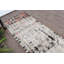 Tapis beige en laine à motif patchwork beige de 33,5 po x 105,5 po