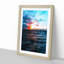 Moody Skies Above the Ocean - Picture Frame Graphic Art Print-55732263-55732266
