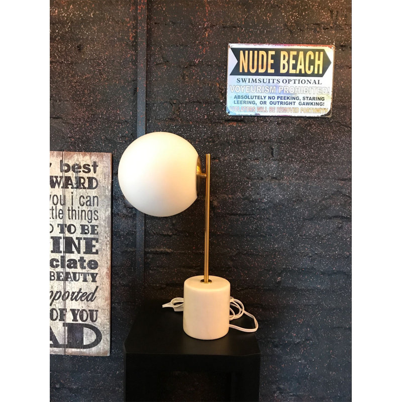 Munz Marble Novelty Lamp