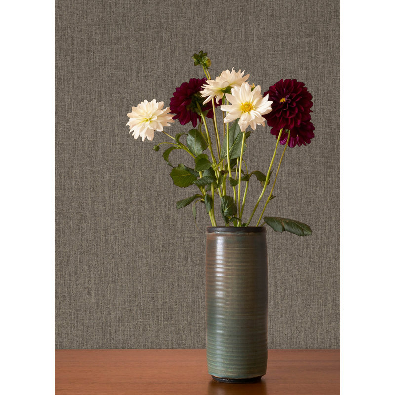 Cromie Turquoise Texture Wallpaper, Brown