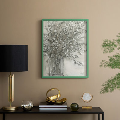 Dry Elegance I Framed Print - Solid Wood