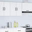 Kitchen Wall Cabinet Lucca White Engineered Wood