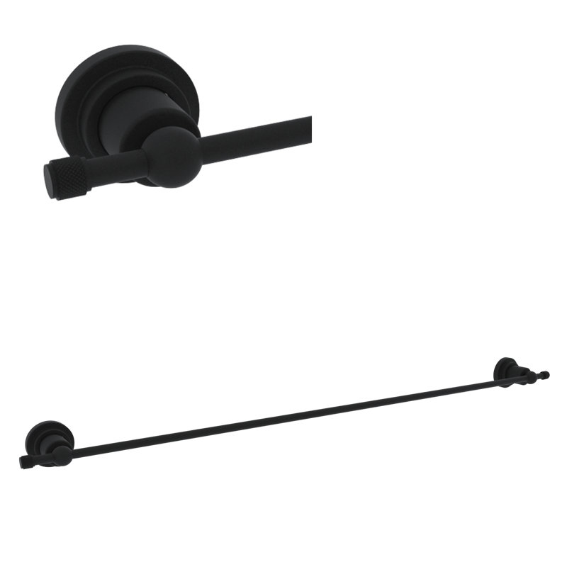 Campo 24" Towel Bar, Polished Nickel, 2.08" H x 20.08" L x 2.36" D