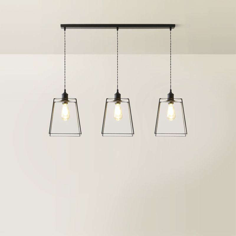 Susie 3 - Light Matte Black Pendant