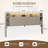 Queen Size Headboard with Storage, LED RGB Lights, USB and AC Charging Ports, Bookcase Shelves, Hidden Storage, Baseboard Groove Design-762062728-762062730