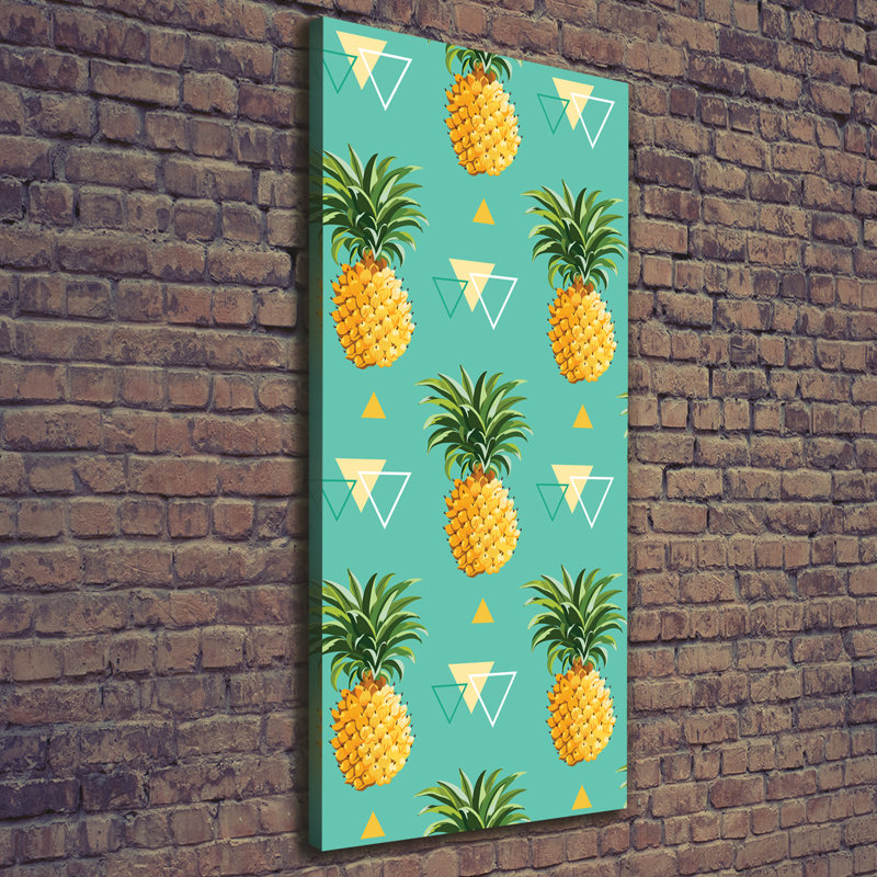 Pineapples - Wrapped Canvas Print