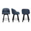 Tabouret de comptoir pivotant 25,98 po Drish-61294218