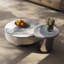 Table basse simple en pierre micro-cristalline