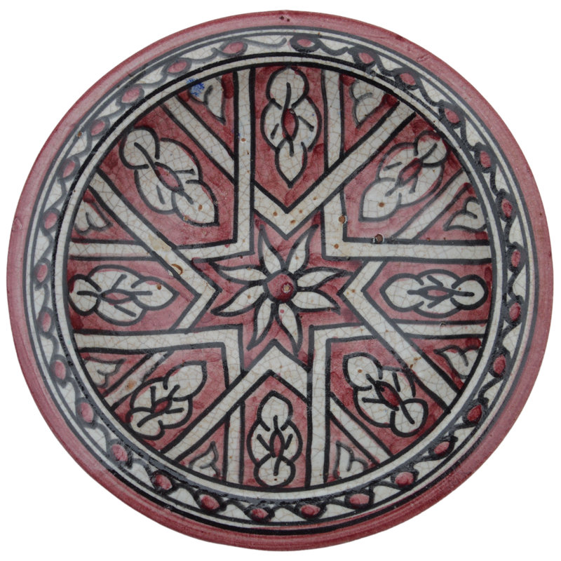 Handmade Ceramic Decorative Plate
