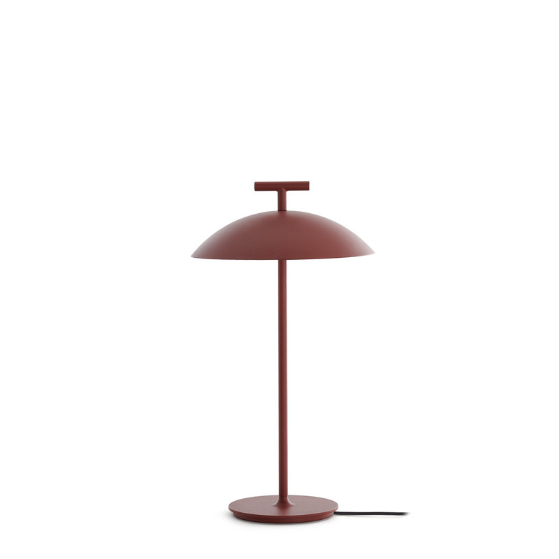 Mini Geen-A LED Buffet Table Lamp, Brick Red 