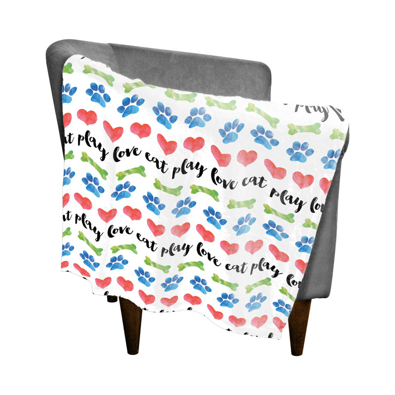 Hand Woven Throw Blanket, 60" W x 80" L
