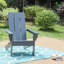 Chaise Adirondack en bois massif Rondon