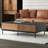 Hand-carved coffee table