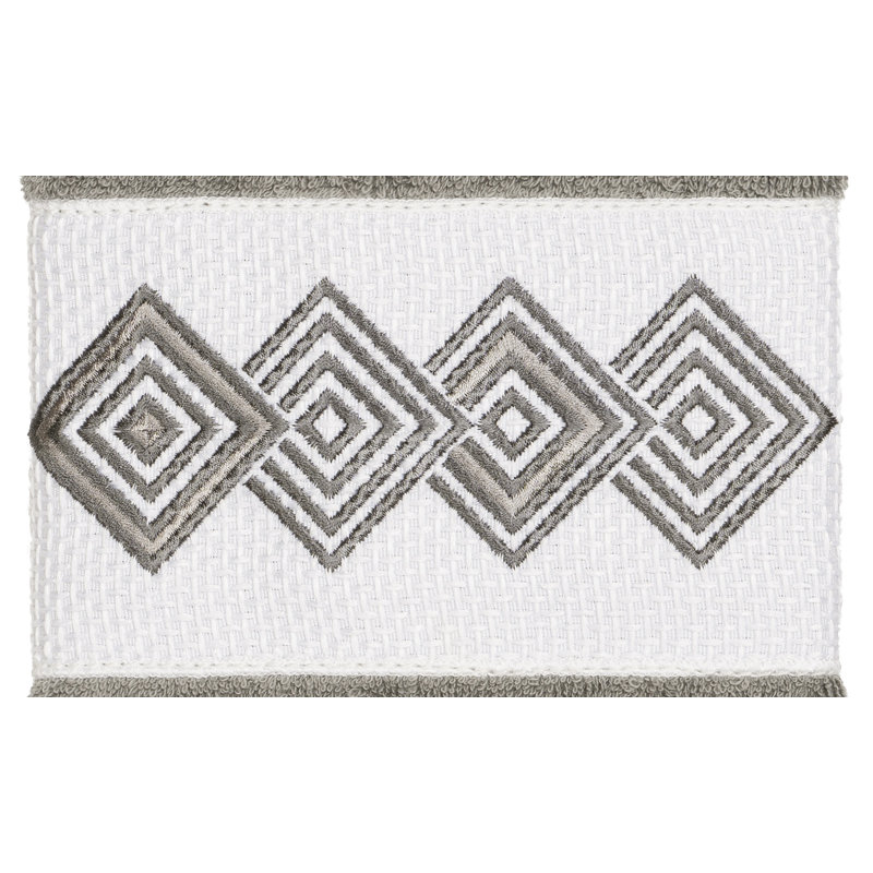 Noah Turkish Cotton Hand Towel, Dark Gray