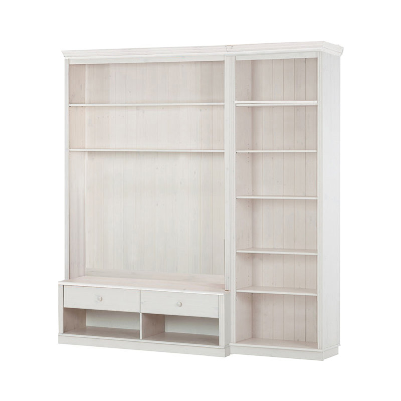 Delmonta TV Stand for TVs up to 55", White
