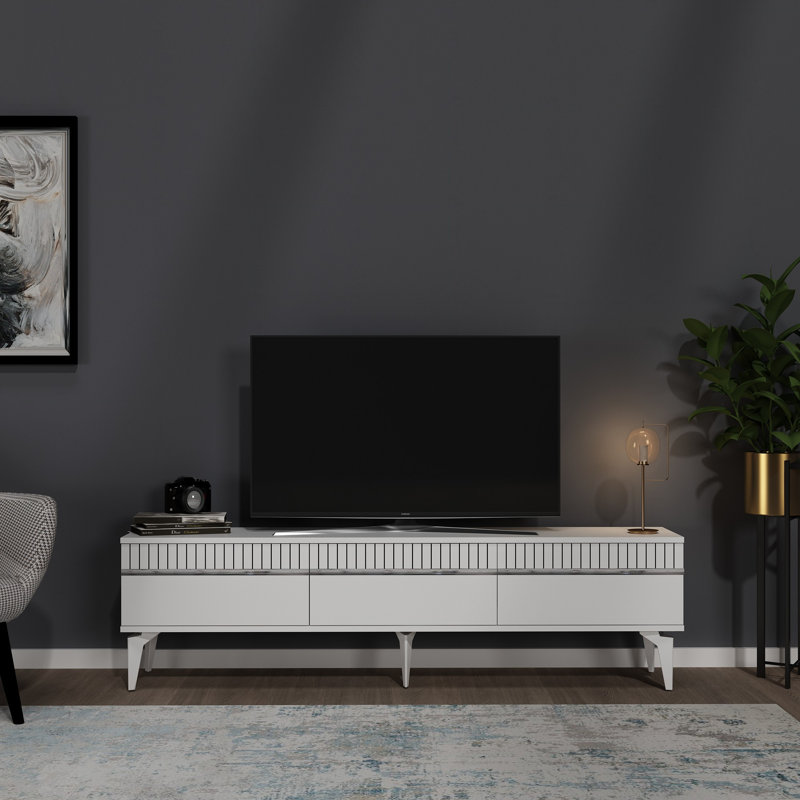 Fechteler 2 Piece Coffee Table Set, White