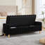Banc de repose-pieds avec repose-pieds rectangulaire avec rangement Nova 63,4 "Nova-130905356