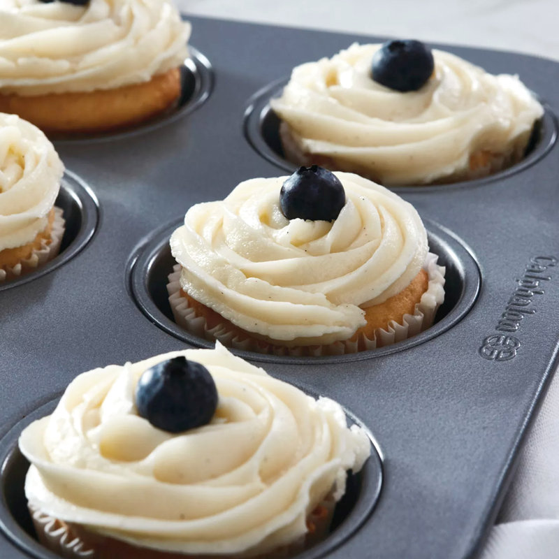 Moule à muffins en acier au carbone épais Calphalon