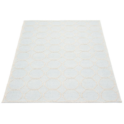 Hendee Performance Hand Braided Wool Rug
