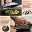 Ensemble d'accessoires de plaque chauffante en acier inoxydable 21 pièces, ensemble complet d'outils pour barbecue avec sac de transport, pour barbecue extérieur