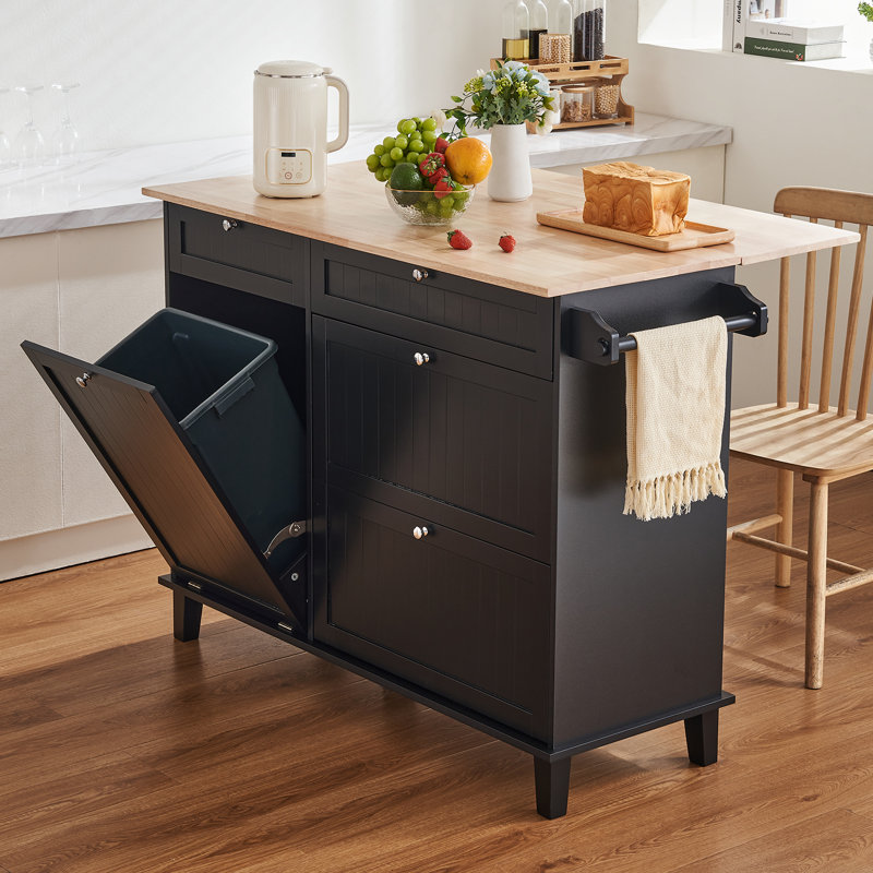Wood Kitchen Cart